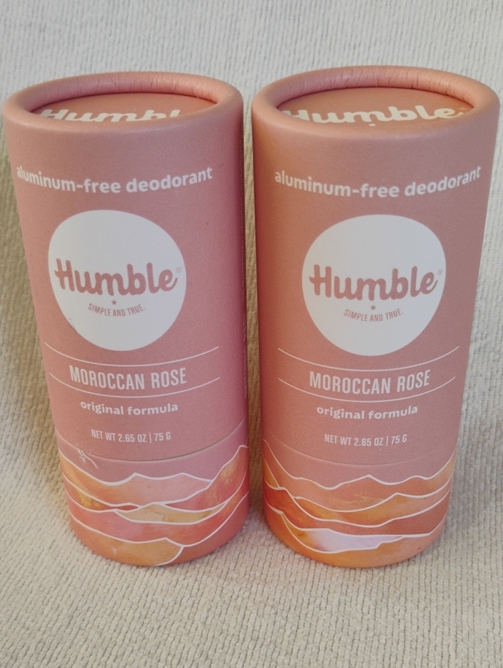 Moroccan Rose Aluminum-Free Deodorant Humble Cruelty Free All Natural No Plastic